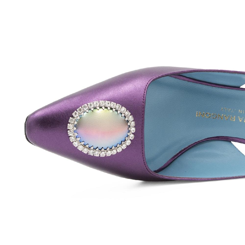 Amalfi by rangoni Décolleté Docile viola In Vendita