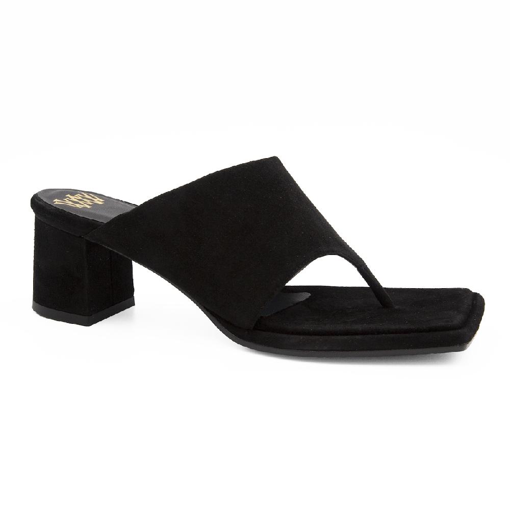 Amalfi by rangoni Mule infradito Desiderio nero Sottocosto