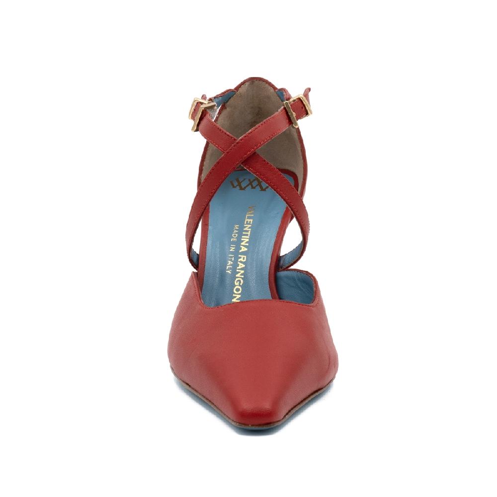 Amalfi by rangoni Décolleté Fiera rosse Vendita Calda