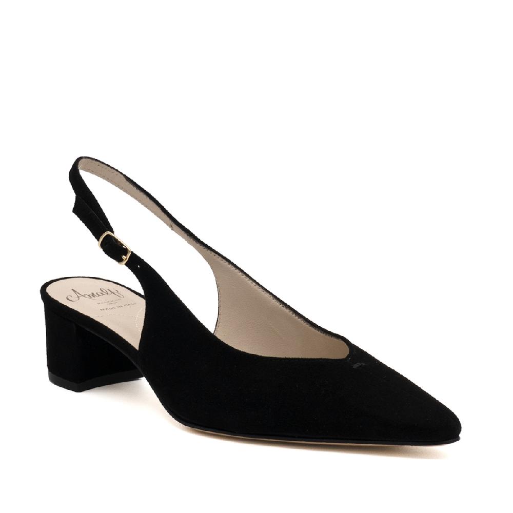 Amalfi by rangoni Slingback Panarea nere Offerte speciali