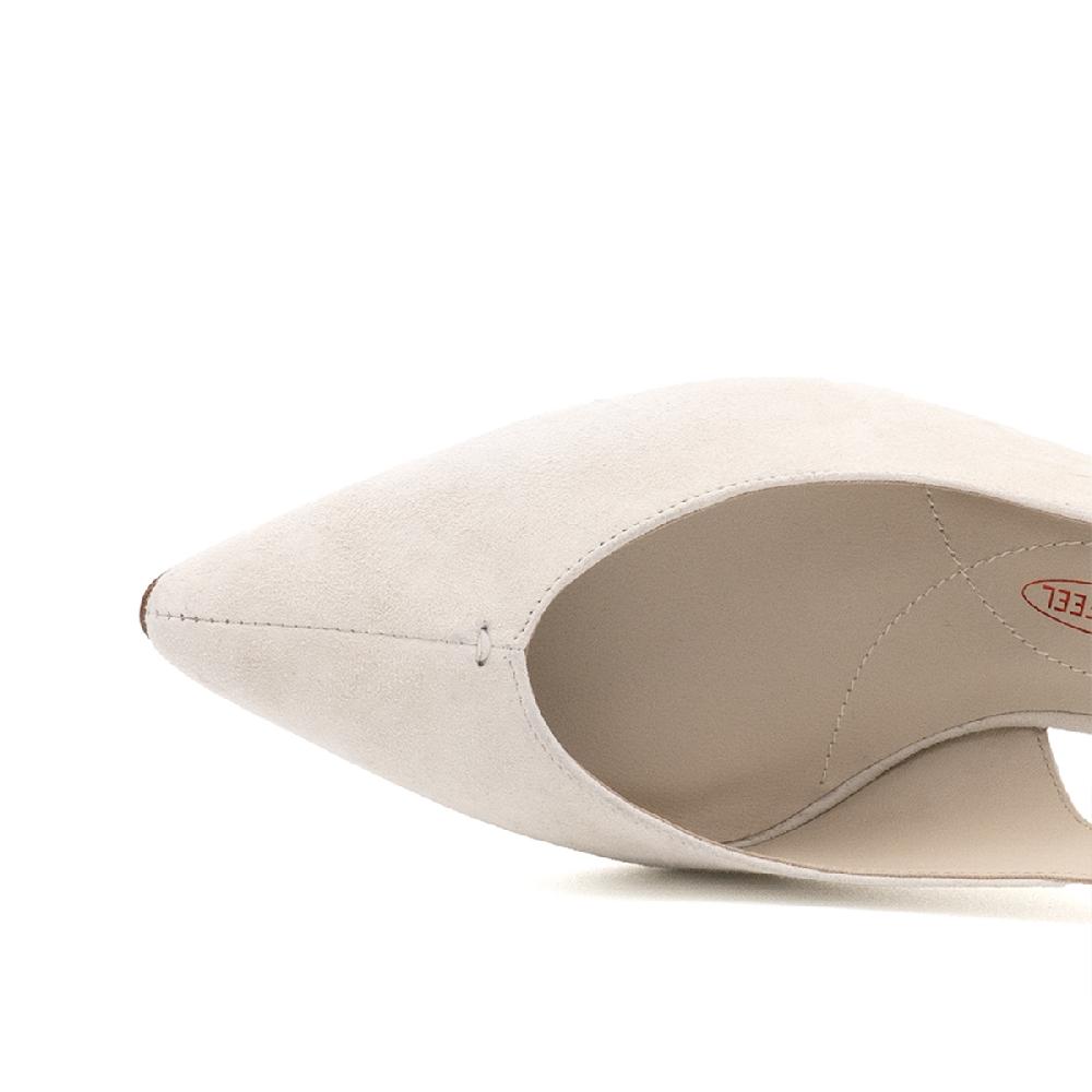 Amalfi by rangoni Slingback Panarea bianche Nuovo