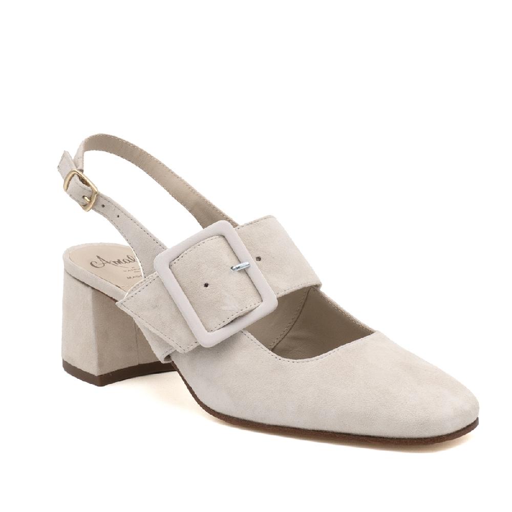 Amalfi by rangoni Slingback Selva bianche Pezzi Unici