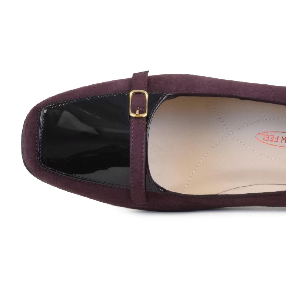Amalfi by rangoni Décolleté Sisto prugna Outlet