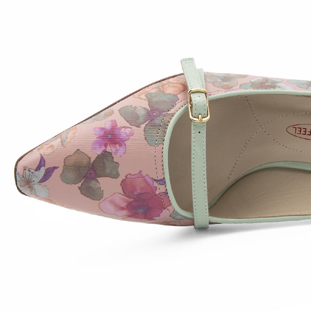Amalfi by rangoni Décolleté Ibisco verde Saldi Di Fabbrica