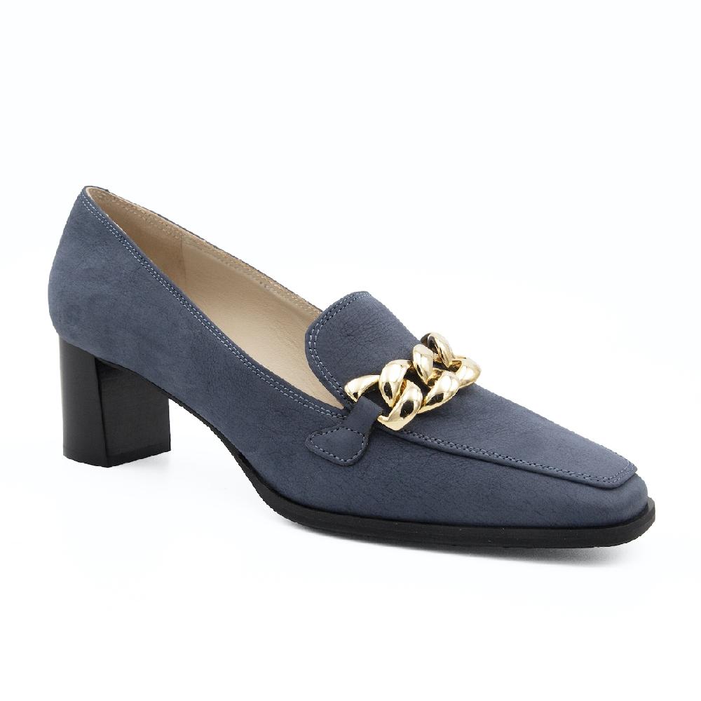 Amalfi by rangoni Mocassino Safari blu In Saldo