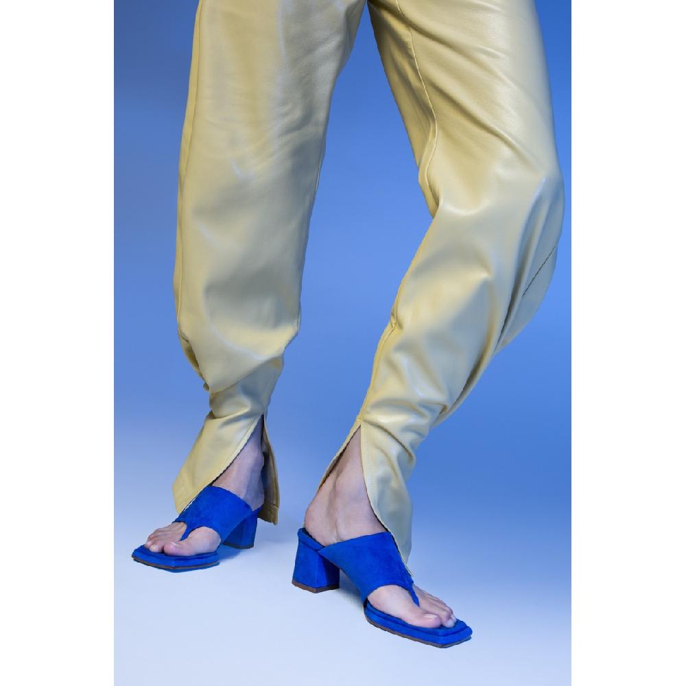 Amalfi by rangoni Mule infradito Desiderio blu Vendita