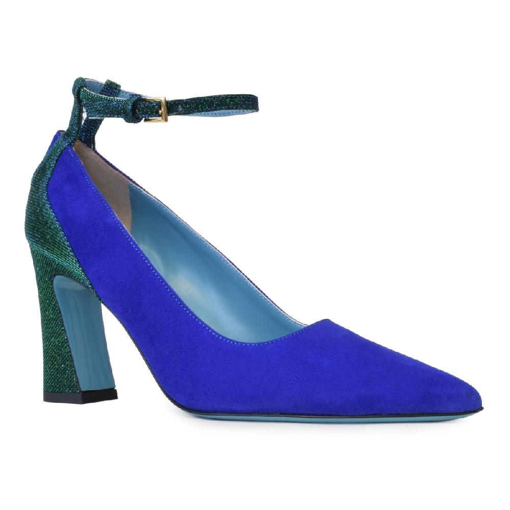 Amalfi by rangoni Décolleté Fosca blu elettrico Shopping Online