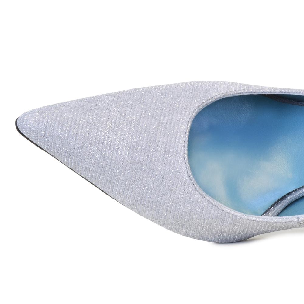 Amalfi by rangoni Décolleté Simply Silver Glitter Sconto