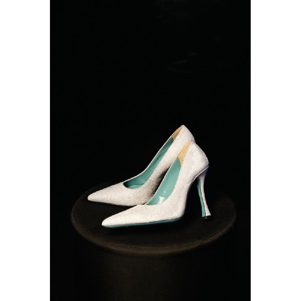 Amalfi by rangoni Décolleté Simply Silver Glitter Sconto