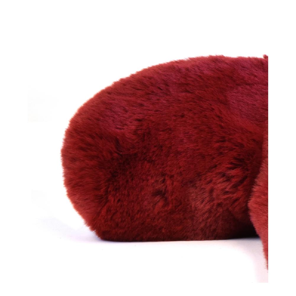 Amalfi by rangoni Stivaletto da casa Fluffity rosso Hotsell