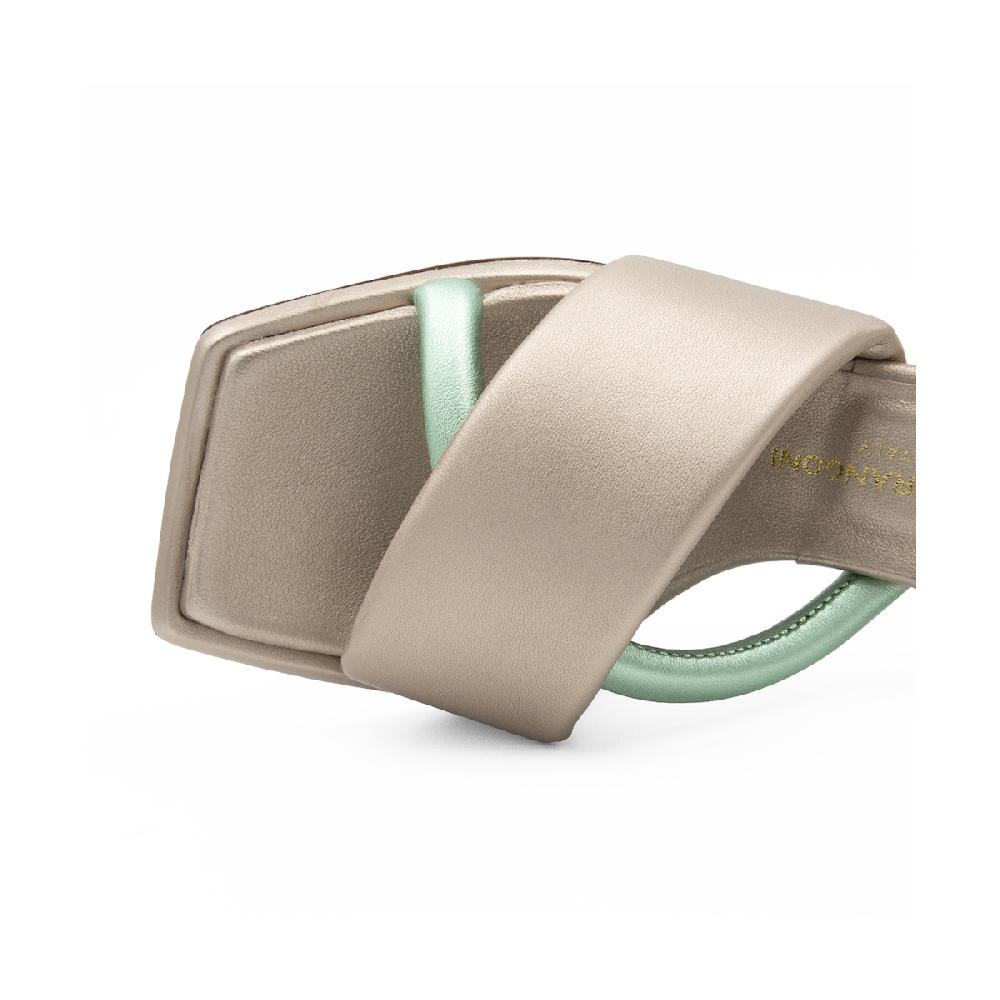 Amalfi by rangoni Mules Darius oro In Linea