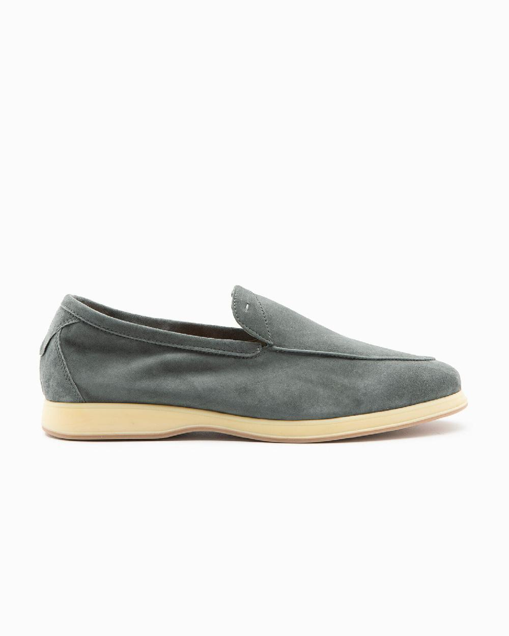 Andrea ventura Mocassino Aquariva beach in suede safari