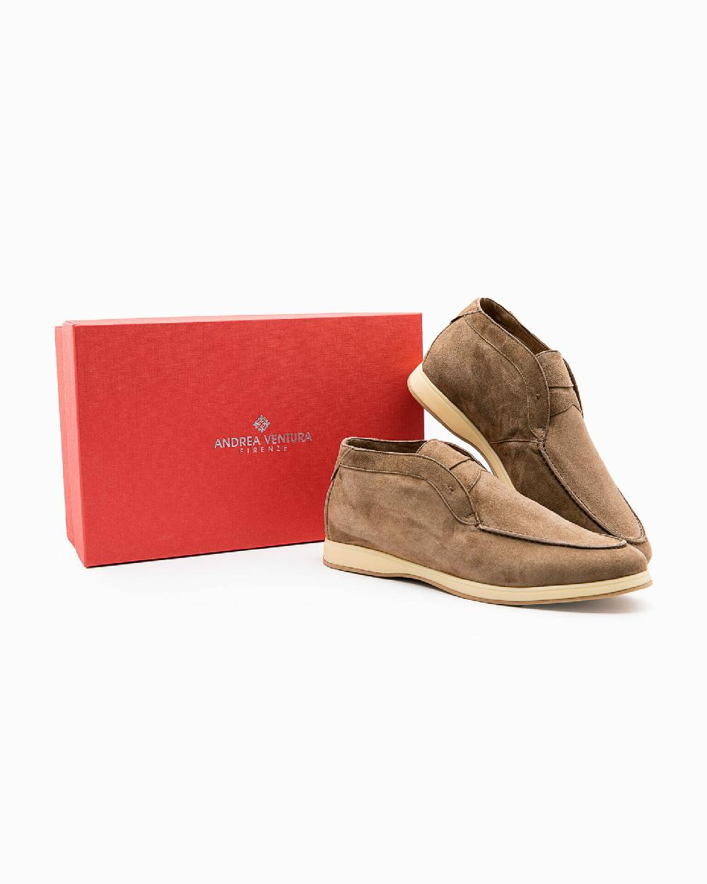 Andrea ventura Polacchino Aquariva Zenit 80 in suede fandango Offerta