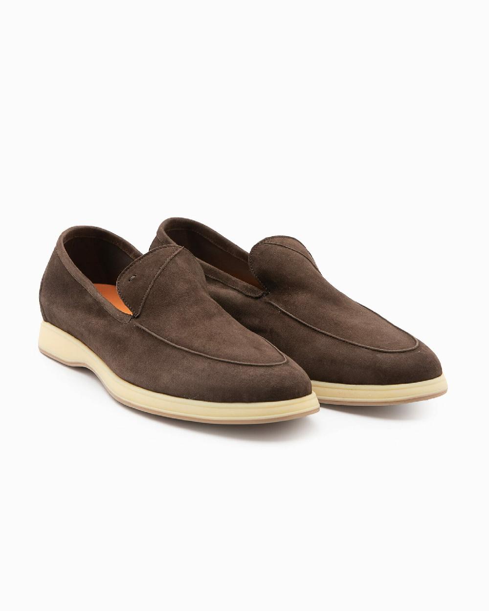 Andrea ventura Mocassino Aquariva beach in suede caffè Saldi