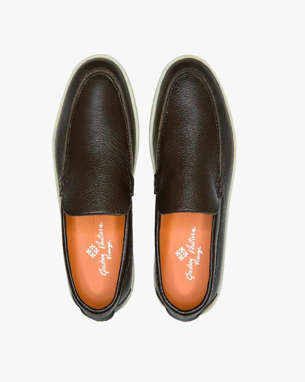 Andrea ventura MOCASSINO ST BARTH LS IN DEER LUXE T.MORO Vendita Economica