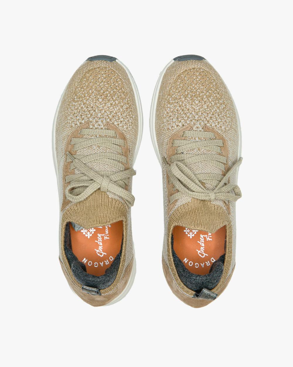 Andrea ventura GINNICA/SNEAKER DONNA W-DRAGON D IN FASHION CLOTH/SUEDE PARK AVENUE CON FODERA DI LANETTA Italy
