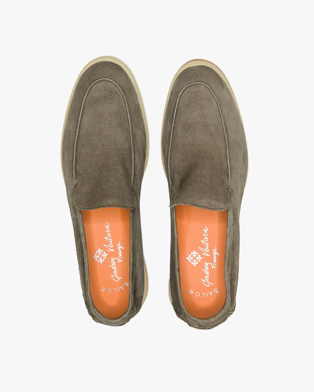 Andrea ventura MOCASSINO DONNA AQ-D COAST IN SUEDE MOLE Italia