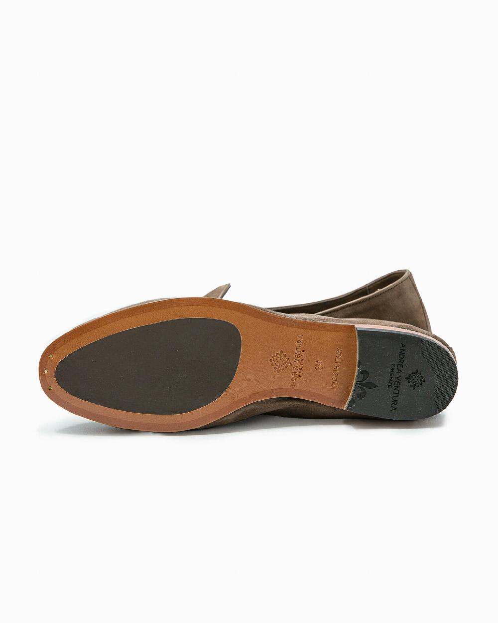 Andrea ventura MOCASSINO DONNA BELGIAN-D LS IN SUEDE BRONZO FANDANGO Promozione