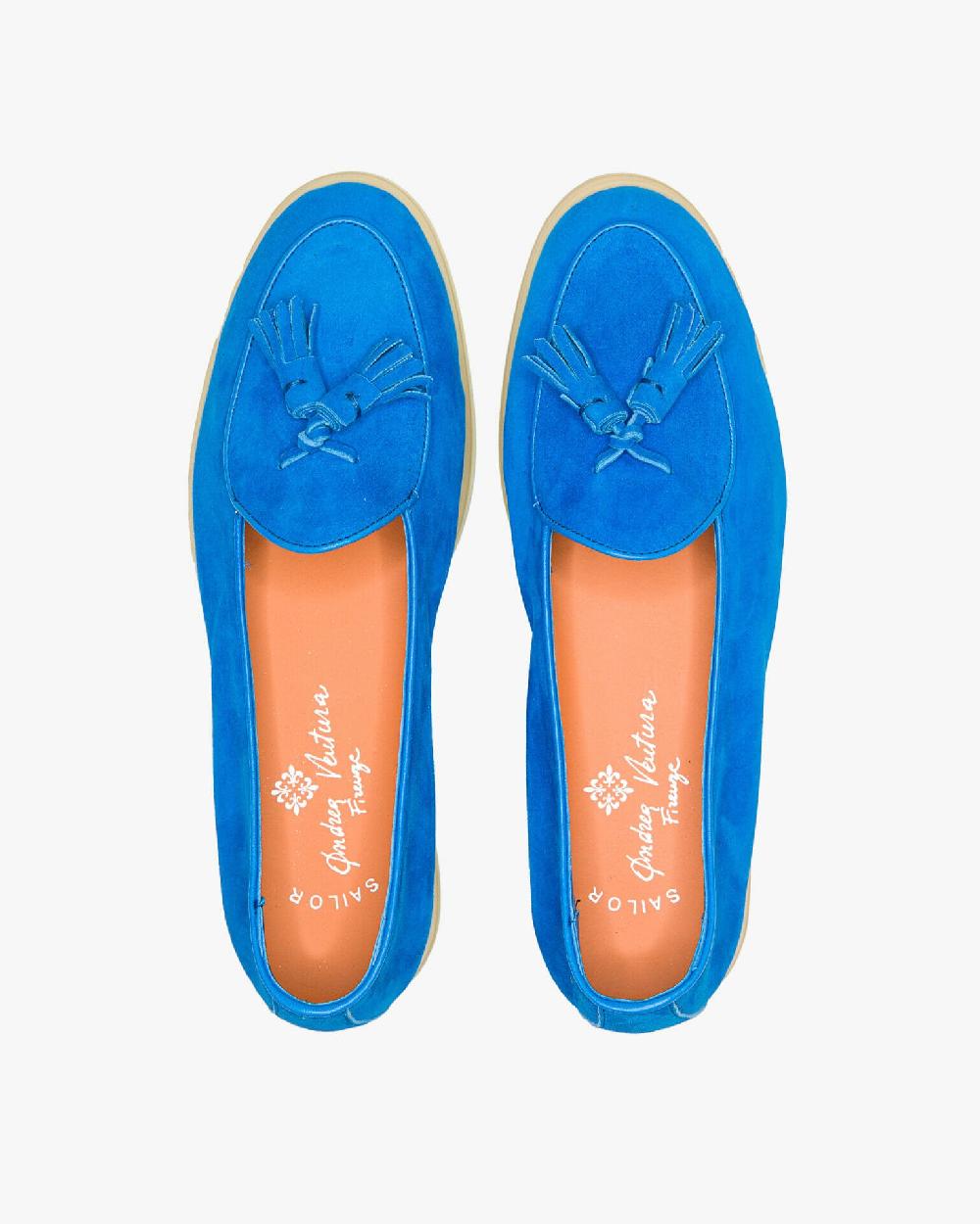 Andrea ventura MOCASSINO DONNA SA-D BELGIAN NP IN SUEDE BOY CUPIDO Soddisfazione Garantita
